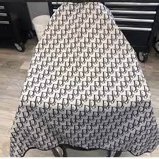 dior cape barber|custom print barber cape.